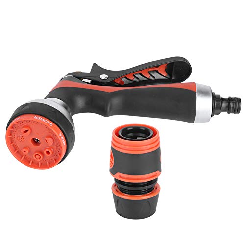 Denash Hochdruck 7 -Funktion Wasserspray -Düse für Gartenwässerung ABS Legierung Edelstahl Schlauchsprühgerät für Autowäsche, 304 Edelstahl 1/2 Zoll Stecker Denash Hochdruck 7 -Funktion Wasserspray -Düse für Gartenwässerung ABS Legierung Edelstahl Schlauchsprühgerät für Autowäsche, 304 Edelstahl 1/2 Zoll Stecker von Denash
