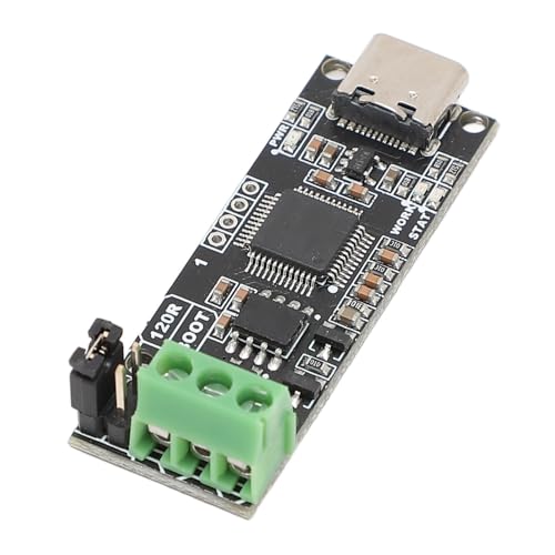 Denash Hochleistungs -CAN -Analysator USB Modulkonverter für CAN Bus, Unterstützt Can2.0A/B und FD, Geeignet für Raspi, Odroid, BeagleBone Benutzer Geeignet von Denash