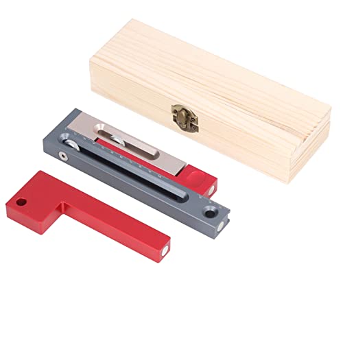 Denash Holzbearbeitung Verstellbarer Sägeschlitzregler für Tischsäge mit Starkem Magnet, Hoher Genauigkeit und Einfacher Verwendung für Holzbearbeitungsbegeisterte, Designer und Ingenieure - von Denash