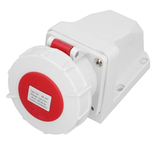 Denash Industrielle Oberflächenbuchse IP67 Wasserdicht 4 Pin 32A 3p E -Anschluss für Fabriken, Workshops von Denash
