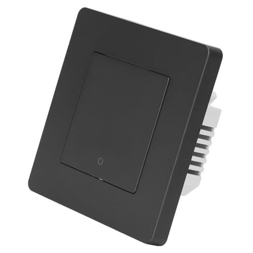Denash Intelligenter PVC -Fernbedienungs -Szenenschalter für Leichte Vorhang, Einfacher Timing Controller für Zuhause, AC 100-240V Smart Taste für Iosandroid (GRAY) von Denash