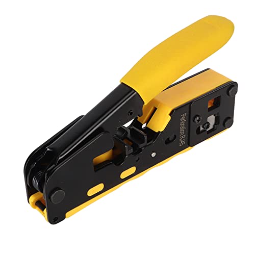 Denash Kabel Crimping Tool, Multi -Funktion RJ45 CRIMP -Werkzeug Sicherheitsschloss Mühelosen für Cat5e 6e 7e von Denash