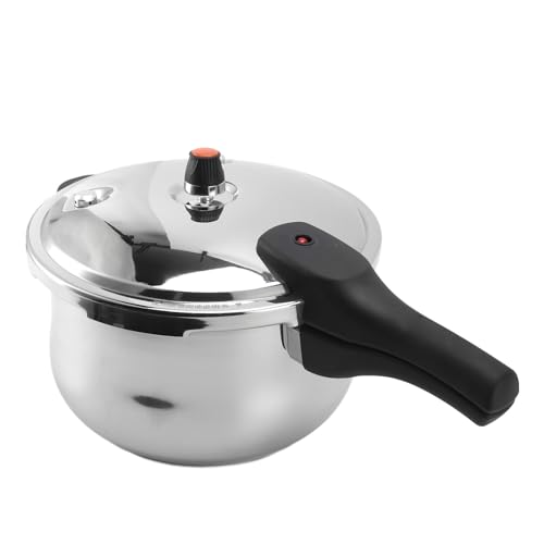 Denash Kocherdampfkochkochtopf Edelstahl Sicheres Kochen für Haushalt Keramik Herd Elektroherd (7L) von Denash