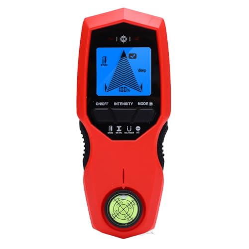 Denash LCD -Hintergrundstift Finder Wandscanner -Detektor, Metallstift, Rohr, Wechselstromdrahtfinder für Holz, Metall, Stifte mit 3 Modi, Geeignet für Verschiedene Anwendungen Denash LCD -Hintergrundstift Finder Wandscanner -Detektor, Metallstift, Rohr, Wechselstromdrahtfinder für Holz, Metall, Stifte mit 3 Modi, Geeignet für Verschiedene Anwendungen von Denash