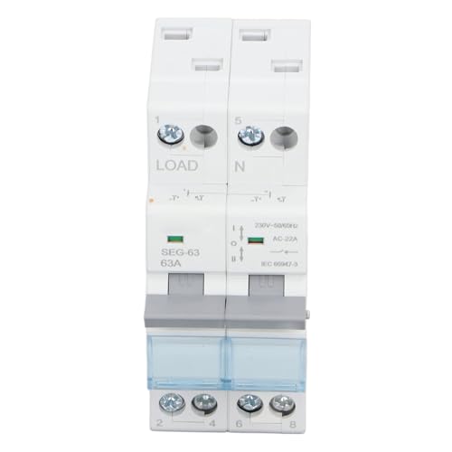 Denash Leistungsstarker DC -Isolatorschalter 230 V 63A Multifunktionales Gehäuse für Kommunikationssysteme von Denash