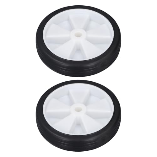 Denash Luftkompressorrad -Set Easy Assembly Universal Caster Mobilität, Idealer Ersatz für Alte Teile, 6 Zoll, 2pcs für Aufstellungsstellen von Denash