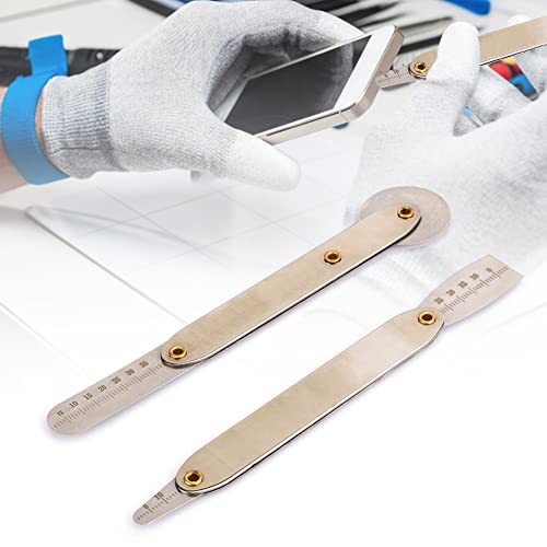 Denash Metal High Hardness Roller Mobile Phone Stange -Stange -Entfernungstool für Easy Shell Öffnung, 2pcs Metal Pry Bar Set für Feine Demontage, Geeignet für Mobiltelefonreparaturen oder DIY Denash Metal High Hardness Roller Mobile Phone Stange -Stange -Entfernungstool für Easy Shell Öffnung, 2pcs Metal Pry Bar Set für Feine Demontage, Geeignet für Mobiltelefonreparaturen oder DIY von Denash
