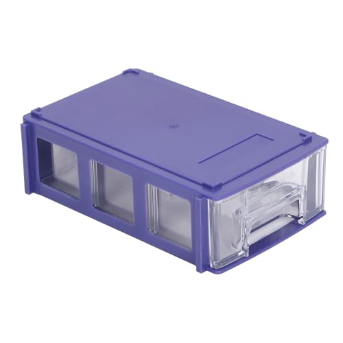 Denash Mini Stapelbarer Schubladen Organizer Kunststoff Kleine Teile Schraube Blau Schale 140 X 90 X 40 Mm, Multifunktionsbehälter für Kunsthandwerksvorräte Denash Mini Stapelbarer Schubladen Organizer Kunststoff Kleine Teile Schraube Blau Schale 140 X 90 X 40 Mm, Multifunktionsbehälter für Kunsthandwerksvorräte von Denash