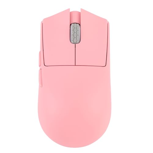 Denash -Modus Tray -Modus 2.4g USB C Maus Bis zu 30000DPI 3395 Optischer Sensor Leichtes 5 Programmierbares Taste für den PC Laptop, Home Office Mitarbeiter (Rosenate) von Denash