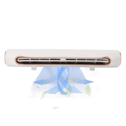 Monitor-Clip-On-Lüfter, 3-Gang-USB-Computer-Lüfter mit Einstellbarem Windwinkel für Bürotisch und Bildschirm (WHITE) von Denash