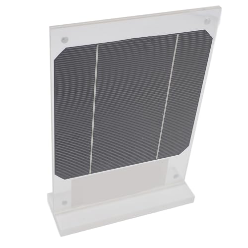 Denash Multifunktional 3.15W Solarpanel für Kreative Dekorationen, Bildungs- und Dekorationsmonokristallin -Silizium Solarpanel mit 23% Effizienz, Experiment Unterrichtshilfe Denash Multifunktional 3.15W Solarpanel für Kreative Dekorationen, Bildungs- und Dekorationsmonokristallin -Silizium Solarpanel mit 23% Effizienz, Experiment Unterrichtshilfe von Denash