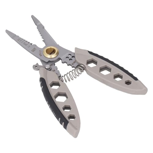 Denash Multifunktionales Drahtstrippenwerkzeug Langlebige Elektrikerzange für Crafts Home Reparaturen Cr V Material Denash Multifunktionales Drahtstrippenwerkzeug Langlebige Elektrikerzange für Crafts Home Reparaturen Cr V Material von Denash