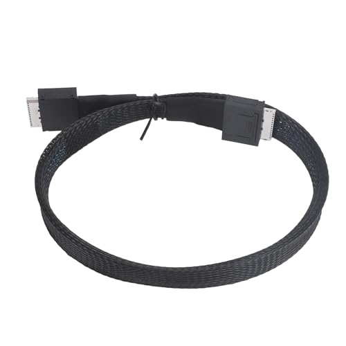 Oculink SATA-Kabel, 16 Gbit/s SFF 8611 8i auf SFF 8611 8i Kabel, SATA-Kabel III Unterstützt SAS 3.0 4.0 für Server PCIe-Erweiterungsarray-Karte von Denash