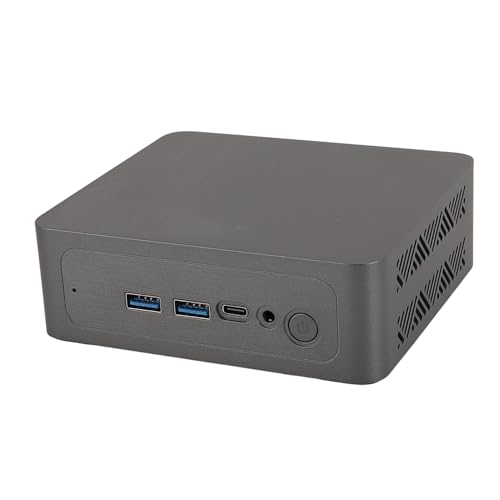 Denash PC, I3 1215U -Desktop-Computer 1000 M WiFi 6 BT 5,2 1300 MHz 4,40 GHz Micro-PC-Computer -Gaming-Computer für das Home Office (EU-Stecker 100-240 V 8GB+512GB) von Denash