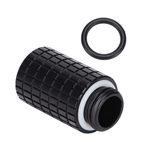Denash Präzise Extender -Anpassung Langlebiger Wasserkühlungsanpassung für Computer Wasser Cooles System Schwarz Bycztc25 für Computerzubehör (Black) von Denash