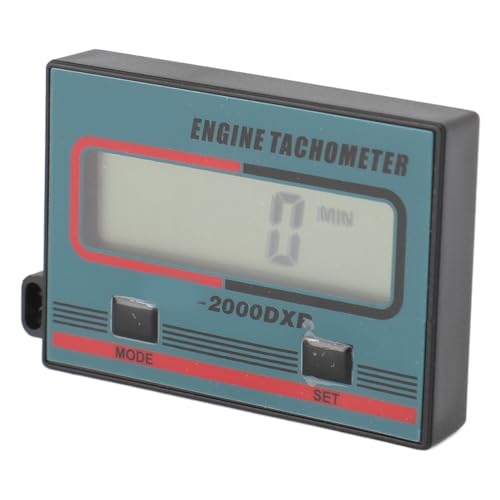 Denash Pulse Engine Tachometer Kleines Digitales LCD -Display für Rasenmäherkettensäge, Handheld -Drehzahlmesser für Kettensägen, Rasenmäher und Mehr Denash Pulse Engine Tachometer Kleines Digitales LCD -Display für Rasenmäherkettensäge, Handheld -Drehzahlmesser für Kettensägen, Rasenmäher und Mehr von Denash