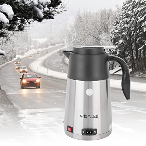 Denash Reisen Elektrischer Wasserkocher 1.2L 24 V Autowarmwasserbereiter Heizkalbu von Denash