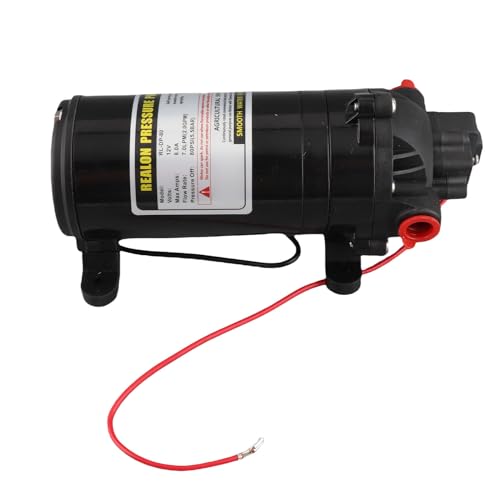 Denash Selbstprimierende Wasserpumpe für Kleine Lebensmittelflüssigkeitstransfer, Hochdruckpumpe für Sprühvorrichtung, Ideal für die Industrie und von Denash