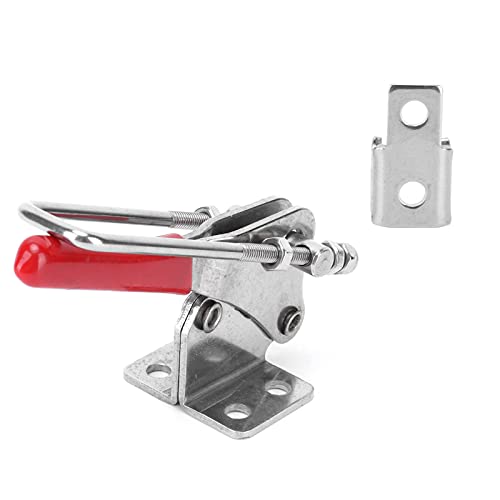 Denash Toggle Latch Catch Edelstahl Toggle Clamp Lock HaSP für Holzbearbeitung - Lange Lebensdauer, Schnellpositionierung - Ideal für die Verbesserung zu Hause Denash Toggle Latch Catch Edelstahl Toggle Clamp Lock HaSP für Holzbearbeitung - Lange Lebensdauer, Schnellpositionierung - Ideal für die Verbesserung zu Hause von Denash