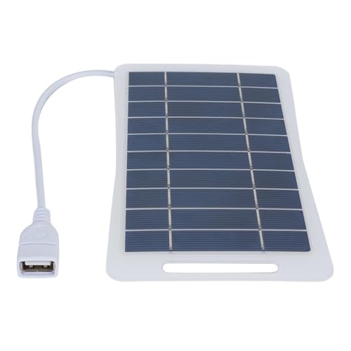 Denash Top Performance 15 Watt USB Solar Panel, Kompatibel mit Smartphone, Tablet, Kamera, Leichtem Tragbarem Solarladegerät von Denash