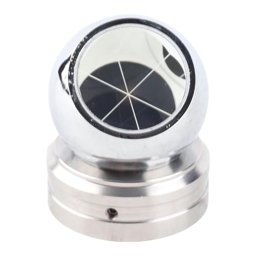 Denash Total Station Compact Aluminiumlegierung Prisma für Präzisionsbearbeitete Messungen für Baustellen 1in Sphere Prisma von Denash