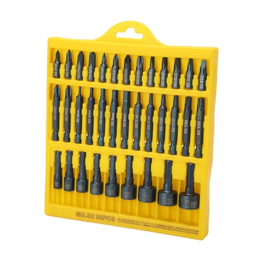 Denash Tragbares 1/4 -Zoll -Hex Schaftbit mit Klaren Etiketten, Pfeilspeicherbox/Deckungssteck für Fahrräder und Maschinen Denash Tragbares 1/4 -Zoll -Hex Schaftbit mit Klaren Etiketten, Pfeilspeicherbox/Deckungssteck für Fahrräder und Maschinen von Denash