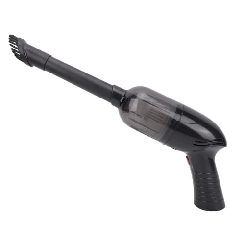 Denash Tragbares Auto -Vakuum, Schnurlose Handheld -Vakuumreiniger 60W 10 KPa 36000 U/Min USB Wiederaufladbar mit Multi -Düsen für Heimbett, Sofa, Büro und Autokonsum von Denash