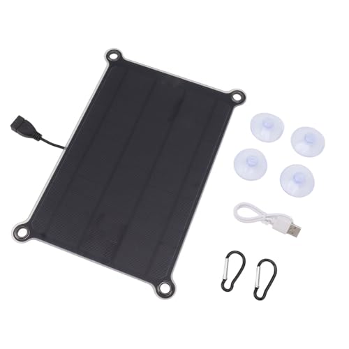 Denash Tragbares Mini -Solarpanel 10W 5V Monokristalline Siliziumladegerät für Camping Im Freien, Wandern, Angeln, Leicht USB Solarpanel Denash Tragbares Mini -Solarpanel 10W 5V Monokristalline Siliziumladegerät für Camping Im Freien, Wandern, Angeln, Leicht USB Solarpanel von Denash