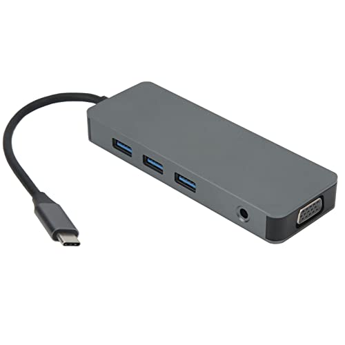 Denash USB -C -Hub Multiport Adapter Fast Wärme Dissipation PD Datenladung für Office Präsentation Aluminiumlegierung Denash USB -C -Hub Multiport Adapter Fast Wärme Dissipation PD Datenladung für Office Präsentation Aluminiumlegierung von Denash
