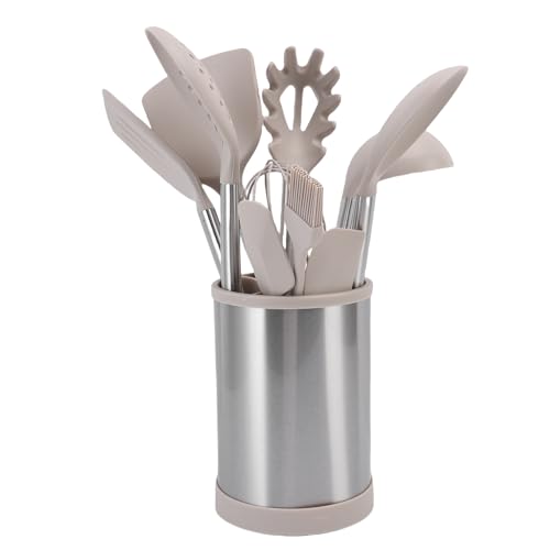 Denash Vielseitige Küchenutensilien -Set, Allzweckkochutensilien -Set, Handy Küchenwerkzeuge Set, Spatel, Turner, Löffel, Skimmer, Nudelserver, Laddle, Whisk, Spatulas Pinsel von Denash