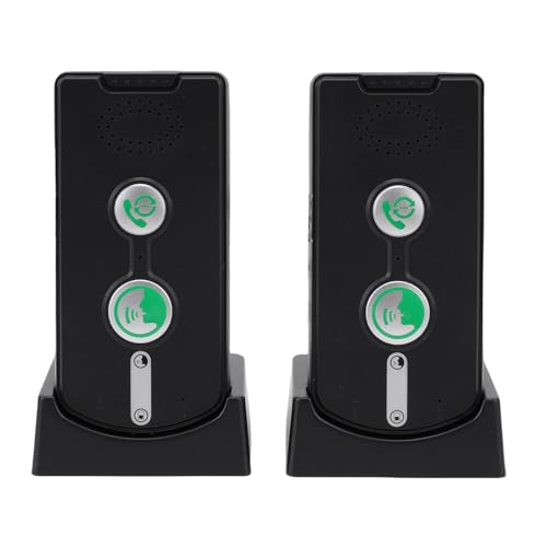 Denash WLAN -Gegensendersystem, 2 -Wege -Sprachausgleich, IP54 Rain Profes 500M Range Intercom Türklingel für Innenräume zu Hause von Denash