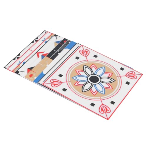 Denash Wandaufkleber Langlebige Keramikfliesenabziehbilder für Home Decoration 10pcs für Treppen und Schränke PVC -Material Geeignet von Denash