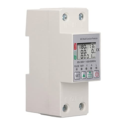 Denash WiFi Smart Energy Meter Switch, AC85-300V Smart WiFi Circuit Breaker für Zuhause Denash WiFi Smart Energy Meter Switch, AC85-300V Smart WiFi Circuit Breaker für Zuhause von Denash