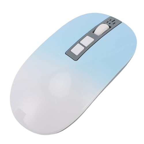 Denash Wiederaufladbare AI -Maus -V11, 6 in 1 Smart Maus mit Echtzeit -Transkription, Übersetzung, Zusammenfassung, für Remote -Arbeiten und Einfache Portabilität (Seeblau) von Denash
