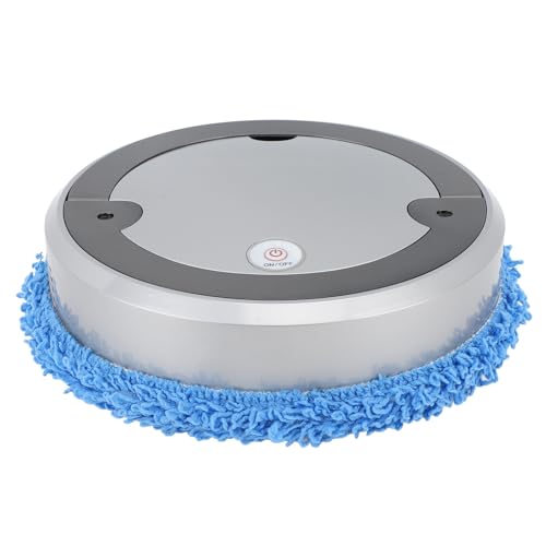 Denash Wischend Roboter Intelligent Nass Trocken Silber Grau Sprühbar 2400 MAh 50 Ml Wassertank für Hauszimmer Abs Glasfaser Material von Denash