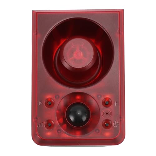 Solar-Alarm-Blitzlicht, Kabelloser Bewegungsmelder-Alarm mit Hundegebell, 3 Modi, Sicherheitsalarmsystem für Zuhause, Villa, Hof, Bauernhof, Scheune, IP55 Wasserdicht Solar-Alarm-Blitzlicht, Kabelloser Bewegungsmelder-Alarm mit Hundegebell, 3 Modi, Sicherheitsalarmsystem für Zuhause, Villa, Hof, Bauernhof, Scheune, IP55 Wasserdicht von Denash