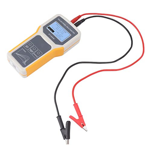 Solarpanel-MPPT-Tester, ABS-LCD-Bildschirm, Solarbetrieben, Gelbes Photovoltaik-Panel-Multimeter, Handhintergrundbeleuchtung für VOC-Tests Solarpanel-MPPT-Tester, ABS-LCD-Bildschirm, Solarbetrieben, Gelbes Photovoltaik-Panel-Multimeter, Handhintergrundbeleuchtung für VOC-Tests von Denash