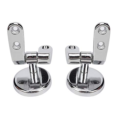 Toilettendeckelscharniere, Toilettendeckelzubehör, Hochwertige Zinklegierung für die Meisten Toilettendeckel, Verwendung Im Badezimmer von Denash
