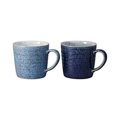 Denby 411046007 Studio Blue 2-teiliges Becher-Set von Denby