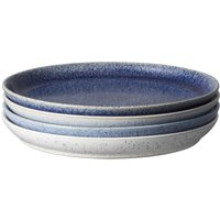 Denby Studio Blue Coupe Dinner Plate - Set of 4 von Denby