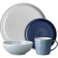 Denby Studio Blue Tableware Set - 16 pcs von Denby