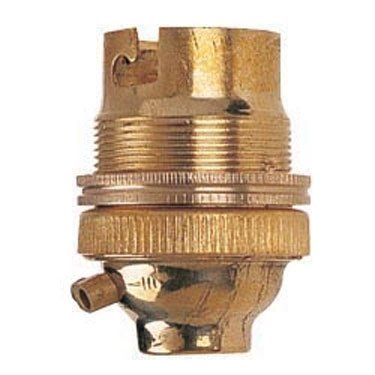 Dencon messing gewinde BC typ lampenfassung mit erde Dencon messing gewinde BC typ lampenfassung mit erde von Dencon
