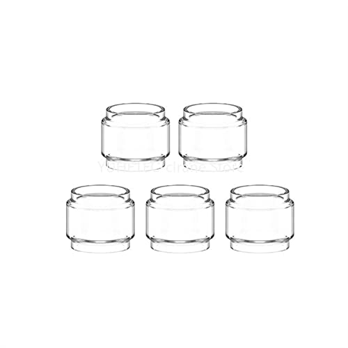 5 stücke blase glas rohr fit für tfv12 groß baby prinz fit für tfv16 lite tfv fit für mini v2 fit für tf2019 tf-rdta morph fit für 219w tf-rta ( Farbe : 5PCS , Größe : Fit for TFV16 tank 9ml ) von Denghui-ec