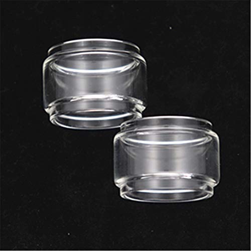 Denghui-ec 2 stücke Blase Glas Rohr fit für hellvape Rebirth rta 25mm 5 ml/fit für Destiny rta 4ml / fit für hellbeast Tank 5ml (Größe : Fit for Destiny RTA 4ML) von Denghui-ec