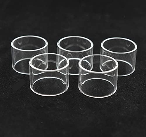 Denghui-ec 5 stücke Gerade Glas Fit für Aspire Tigon 3,5ml 24,5 mm / 2ml 23mm (Farbe : Fit for TIGON 3.5ml Standard) von Denghui-ec