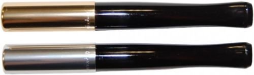 2 x Denicotea Zigarettenspitze 20215, mit Auswerfer, in Gold und Silber von Denicotea