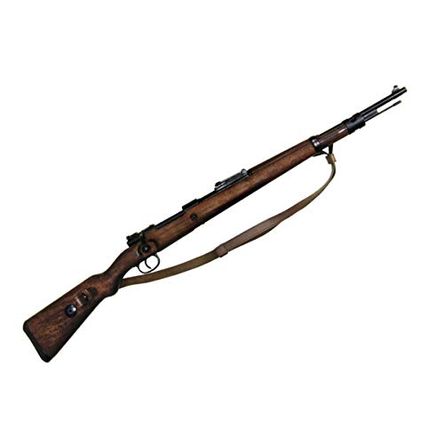 Deutscher Deko Karabiner 98 K Mauser mit Ledergurt 1935 WWII Deutscher Deko Karabiner 98 K Mauser mit Ledergurt 1935 WWII von Denix