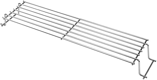 Denmay 47cm Warmhalterost 69866 Gasgrill Ersatzteile für Weber Spirit E210 E220 S210 S220, Spirit II E210 S210 Gasgrills mit Vorderen Brennerknöpfen (2013-2016), Weber Warmhalterost Ersatzteile von Denmay