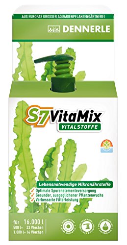 Dennerle 4466 S7 Vita Mix Vitalstoffe für Aquarienpflanzen, 500 ml Dennerle 4466 S7 Vita Mix Vitalstoffe für Aquarienpflanzen, 500 ml von Dennerle