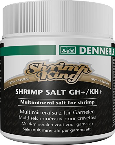 Dennerle 6134 Shrimp King Shrimp Salt GH/KH+, 200 g von Dennerle